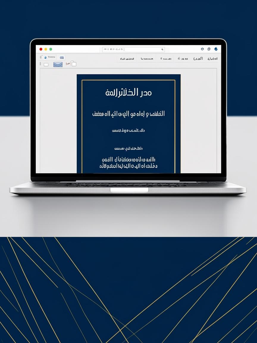 نموذج إيميل تعريف بالشركة